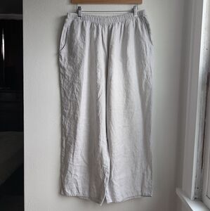 Flax linen pants